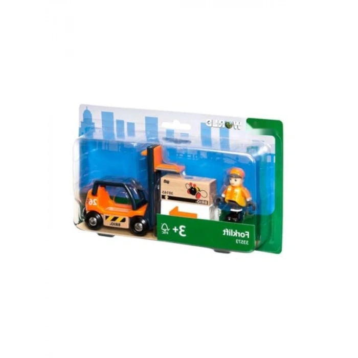 Gerçekçi Forklift Oyuncak Modeli, 3 Yaş ve Üzeri İçin