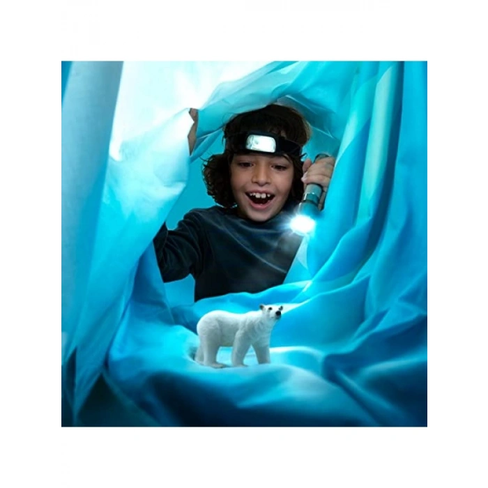 Gerçekçi Kutup Ayısı Oyuncak Figürü, Elde Boyanmış Detaylar