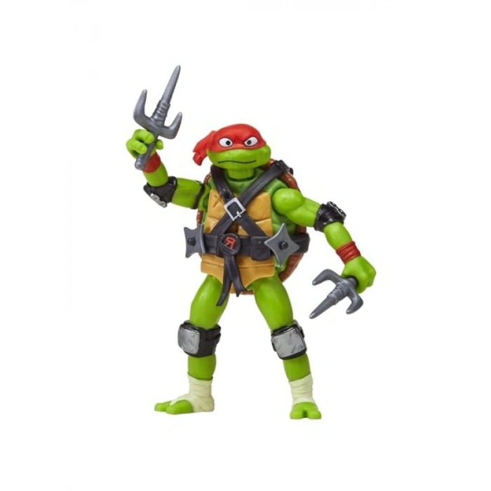 Gerçekçi Ninja Figürü - Mutant Turtles Raphael