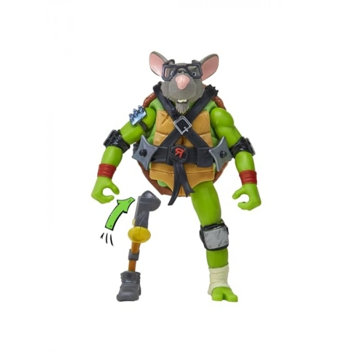 Gerçekçi Ninja Figürü - Mutant Turtles Raphael