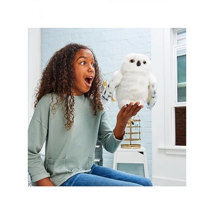 Gerçekçi Ses ve Hareket Özellikli İnteraktif Baykuş Oyuncağı