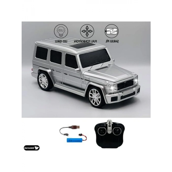 Gerçekçi Tasarımlı Drift Atan Jeep Araç, Uzaktan Kumanda ile
