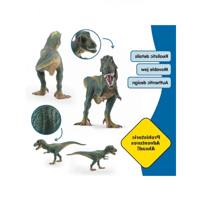 Gerçekçi Tyrannosaurus Rex Dinozor Figürü