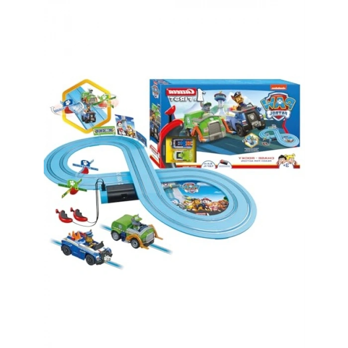 Gerçekçi Yarış Pisti Oyun Seti - 2,4 m