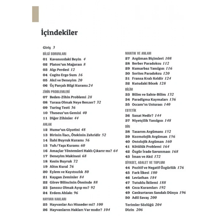 Gerçekten Bilmeniz Gereken 50 Felsefe Fikri (Ciltli) - Ben Dupre