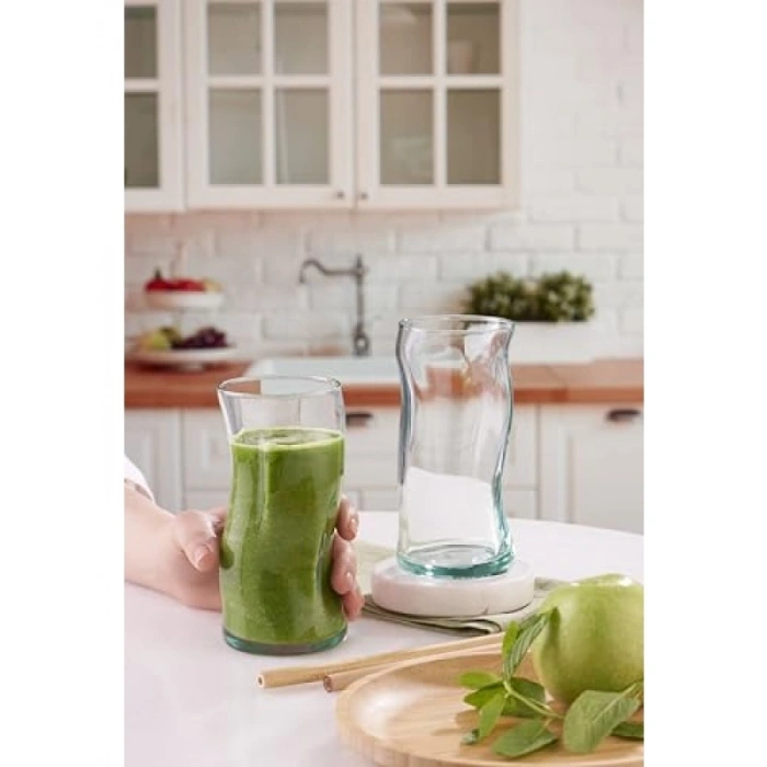 Geri Dönüştürülmüş Cam Meşrubat Bardağı - 400 cc