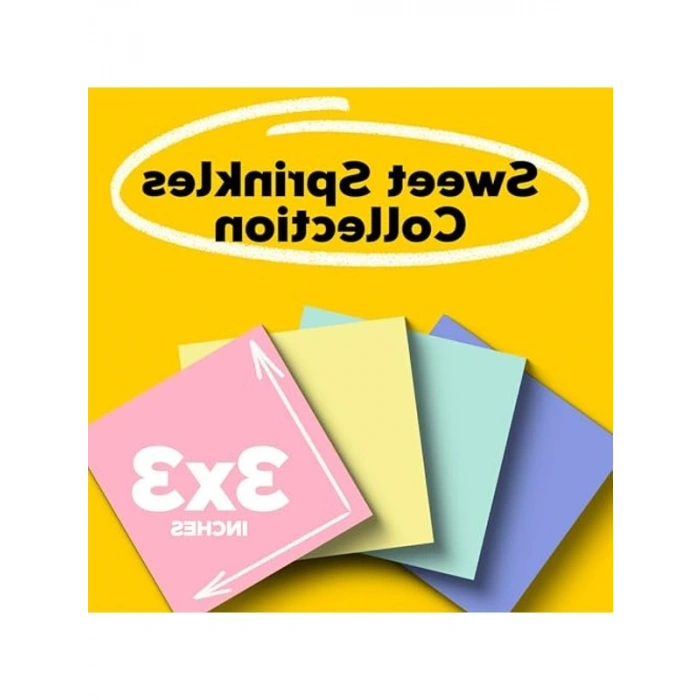 Geri dönüşüm Notes, 3 x 3, Sunwashed Pier, 24 75-sheet ped/Paket