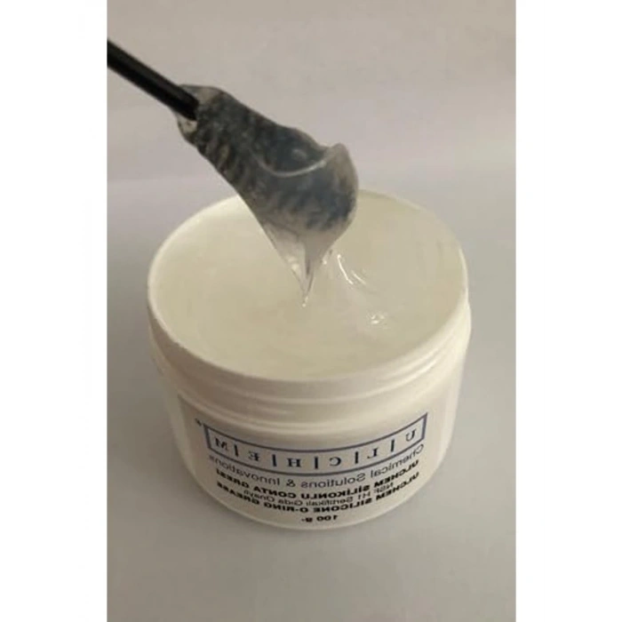 Gıda Makineleri için Silikonlu Gres, 100 G, NSF H1 Sertifikalı