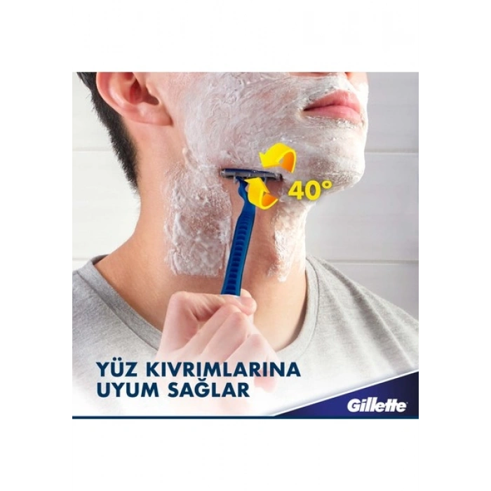 Gillette Blue3 Comfort Slalom Kullan At Tıraş Bıçağı 8Li
