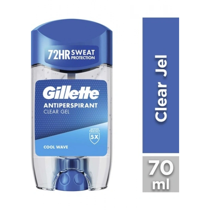 Gillette Clear Jel Cool Wave Antiperspirant Deodorant 70 ml