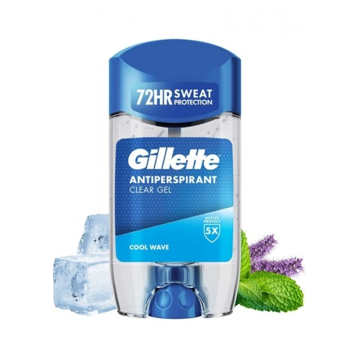 Gillette Clear Jel Cool Wave Antiperspirant Deodorant 70 ml
