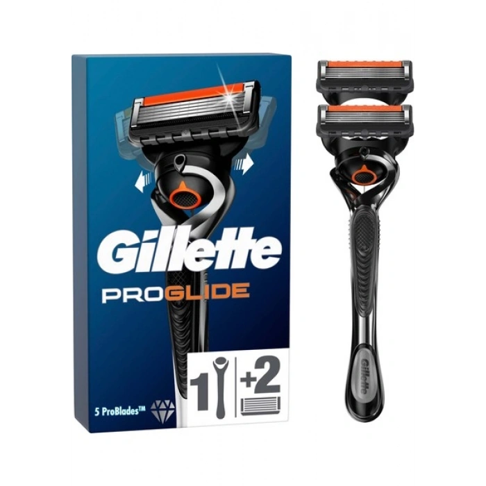 Gillette Fusion ProGlide FlexBall Tıraş Makinesi + 2 Yedek Tıraş Bıçağı