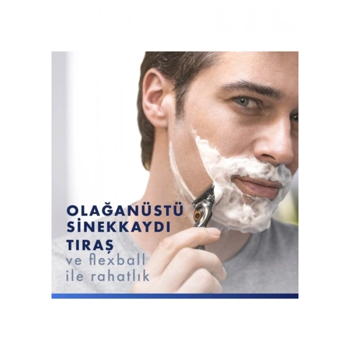Gillette Fusion ProGlide FlexBall Tıraş Makinesi + 2 Yedek Tıraş Bıçağı