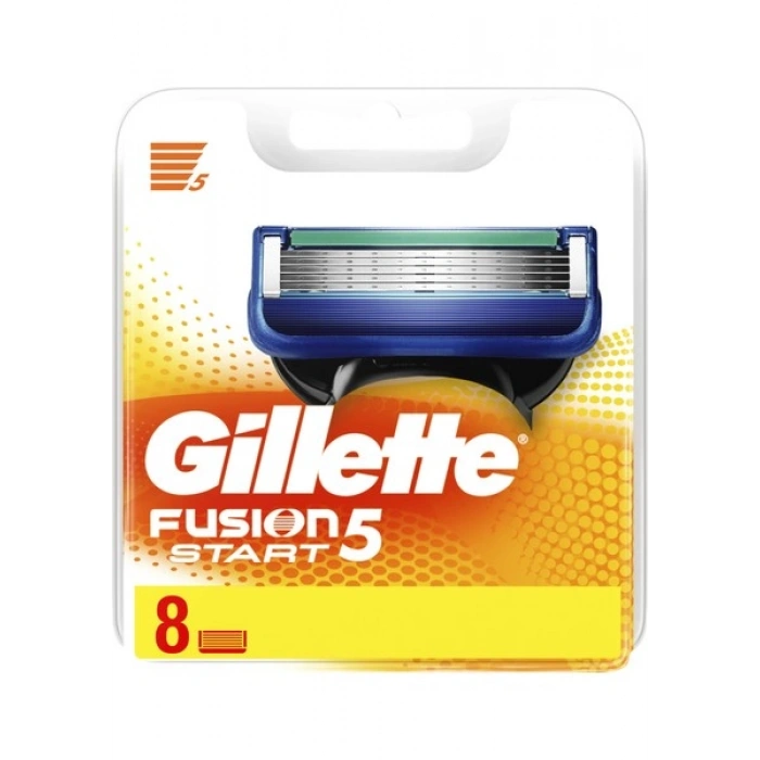 Gillette Fusion Start Yedek Tıraş Bıçağı 8 Adet