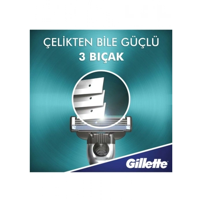 Gillette Mach3 Yedek Tıraş Bıçağı 12li