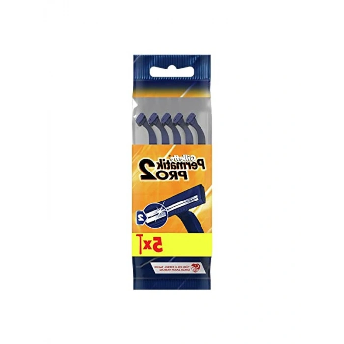 Gillette Permatik Pro2 Kullan At Erkek Tıraş Bıçağı 5 Adet