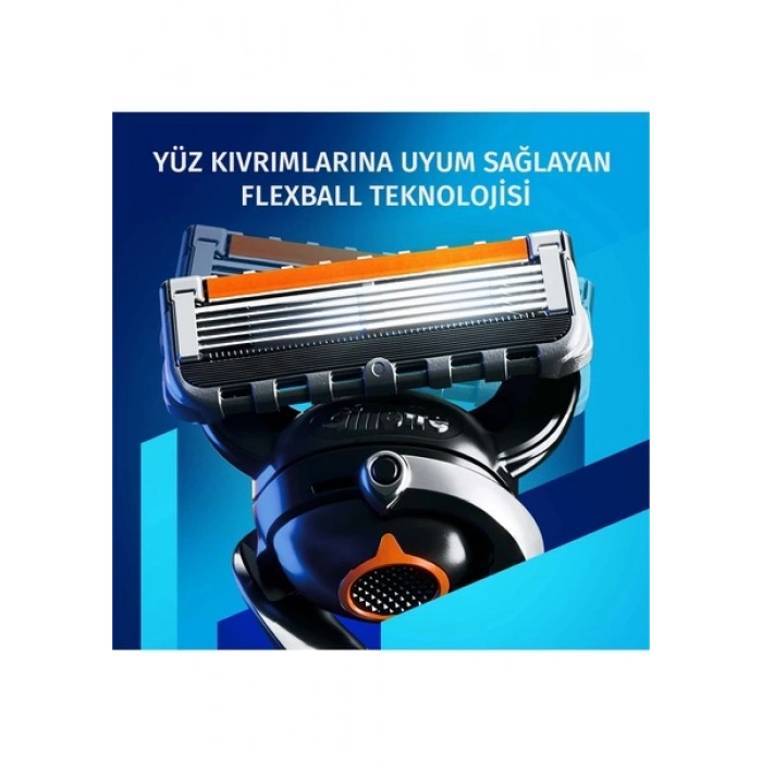 Gillette Proglide Tıraş Makinesi ve Yedek Bıçağı 4lü + Tıraş Bıçağı Standı