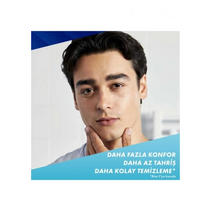 Gillette Sensor3 Yedek Tıraş Bıçağı 8 Adet Konforlu ve Pürüzsüz Tıraş İçin 3 Bıçaklı Sistem