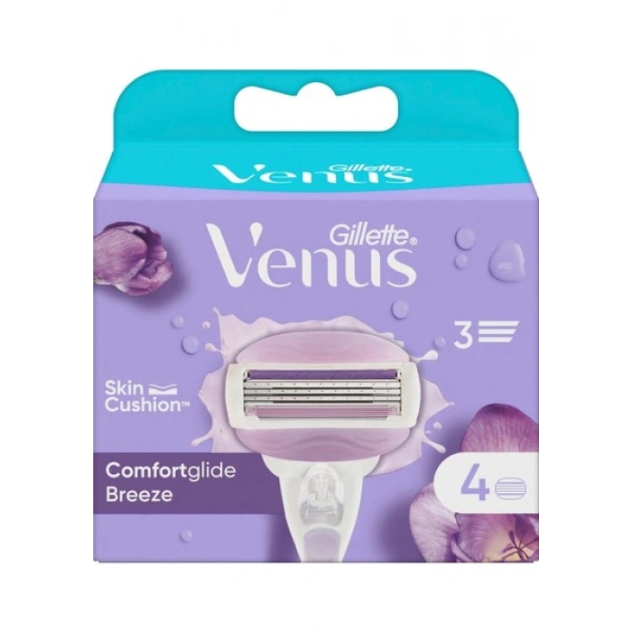 Gillette Venus Comfort Glide Breeze 4 Adet Yedek Başlık