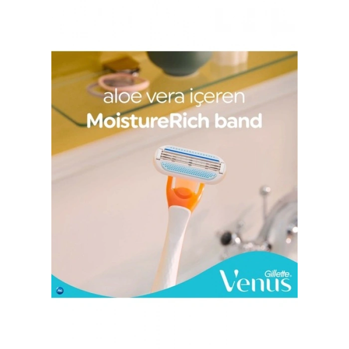 Gillette Venus Riviera Kullan At Kadın Tıraş Bıçağı 2li