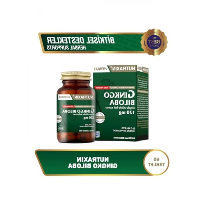 Ginkgo Biloba Ekstreli Takviye - 60 Tablet