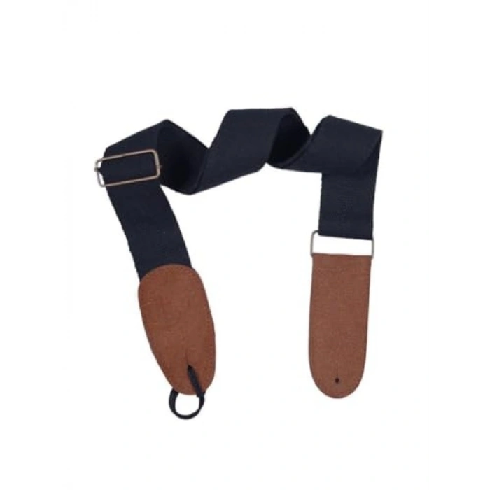 Gitar Omuz Askısı - Siyah Renk, 5 mm Genişlik, 87-146 cm