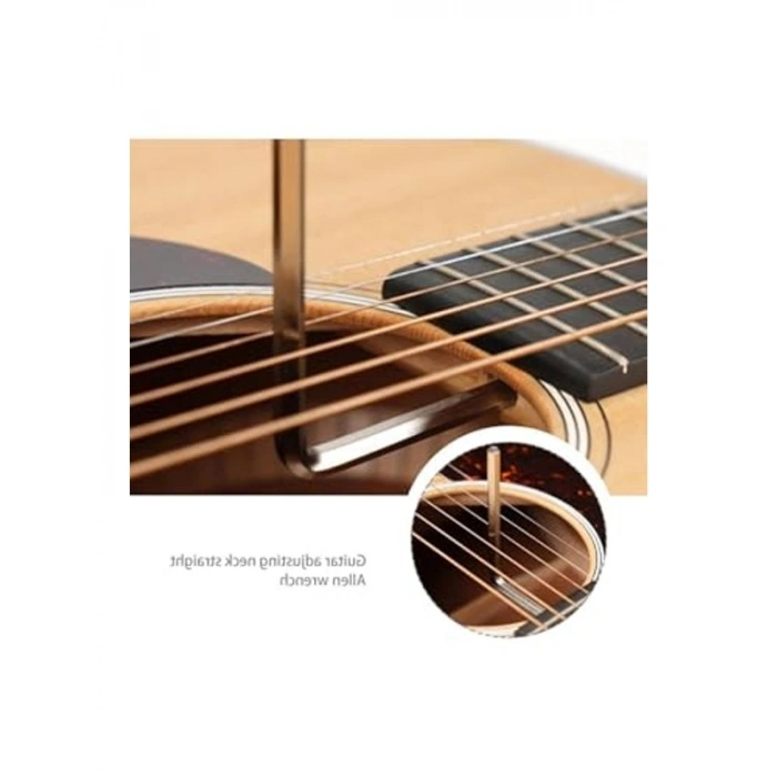 Gitar Sap Ayarı İçin Özel Anahtar, Kullanımı Kolay