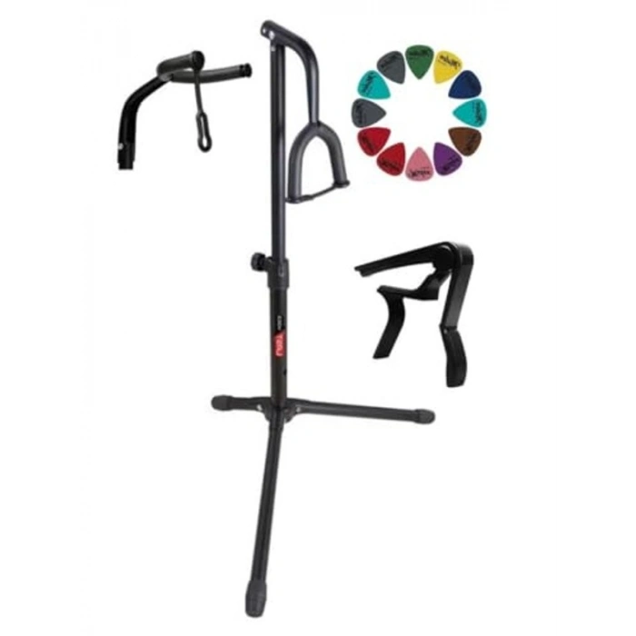 Gitar Standı ve Aksesuar Paketi ile Pratik Kullanım