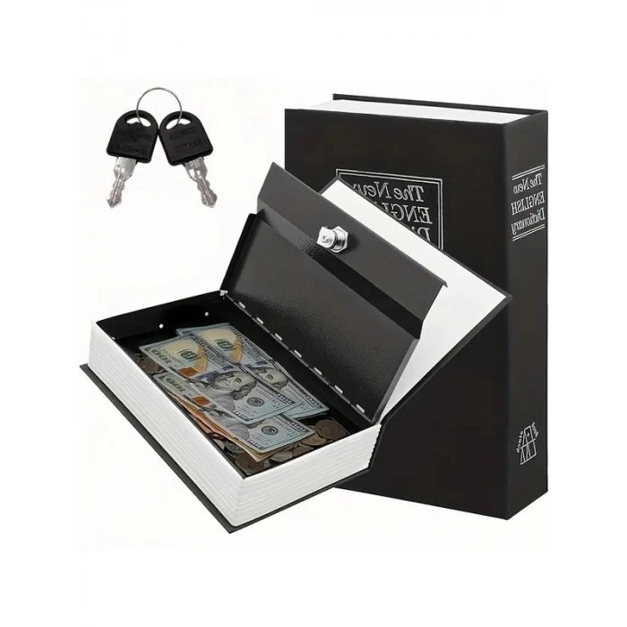 Gizli Para Kasası, Kasa Kitap Görünümlü, Güvenli Tasarım