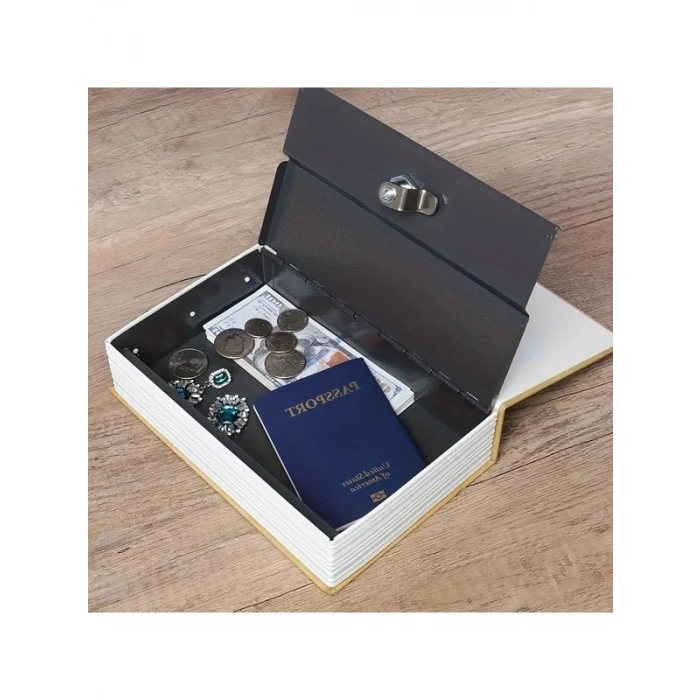 Gizli Para Kasası, Kasa Kitap Görünümlü, Güvenli Tasarım