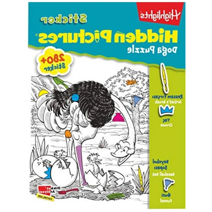 Gizli Resimler Sticker Seti - 2li Paket