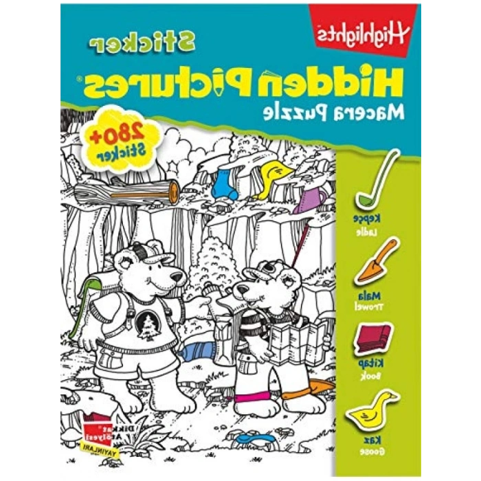 Gizli Resimler Sticker Seti - 2li Paket