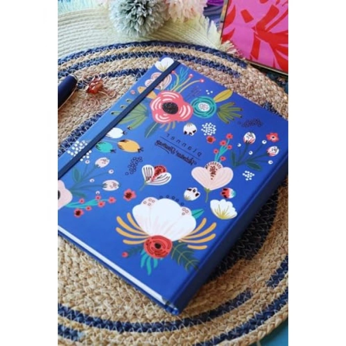 Gizli Spiralli Süresiz Planlayıcı Ajanda 17x24 cm