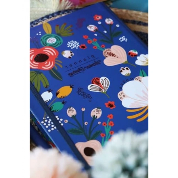 Gizli Spiralli Süresiz Planlayıcı Ajanda 17x24 cm