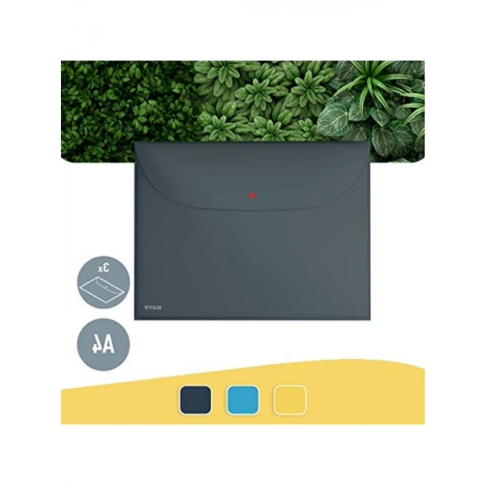 Gizlilik Dosyası, 2 Cepli, A4, Gri