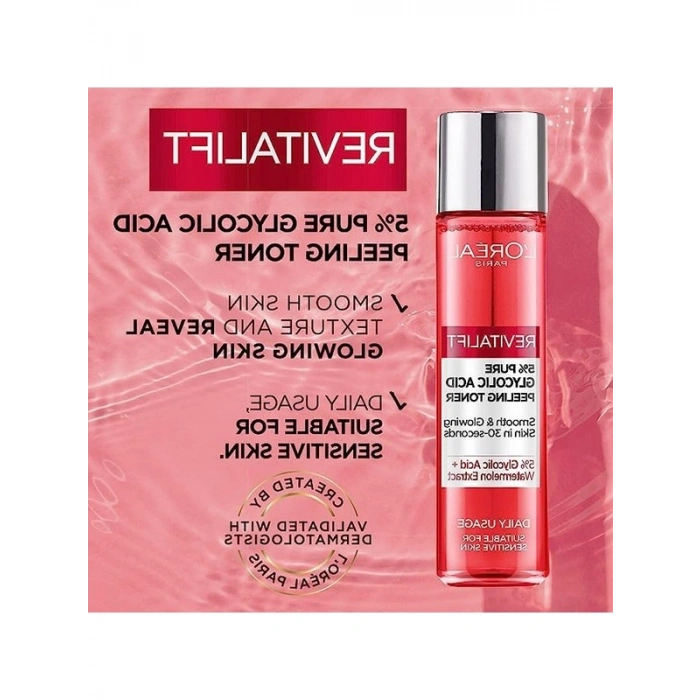 Glikolik Asit İçeren 180 ml Peeling Etkili Tonik