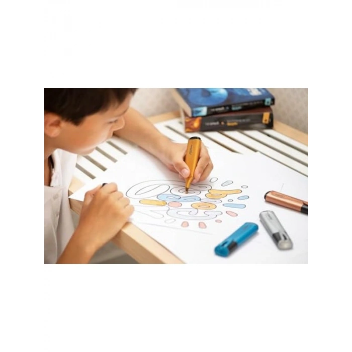 Glitter Metalik Fosfor Kalem Seti, 4 Adet