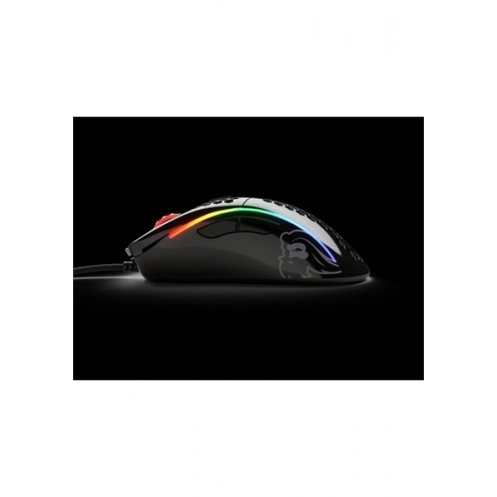 Glorious Model D Kablolu Parlak Siyah RGB Oyuncu Mouse 69Gr