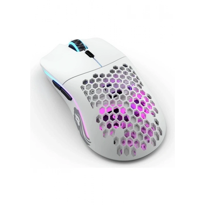 Glorious Model O Minus Kablosuz Mat Beyaz Orta/küçük El Oyuncu Mouse Glo-Ms-Omw-Mw