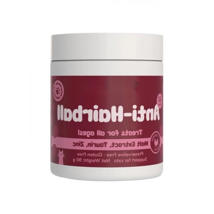 Glutensiz Anti-Hairball Malt Tableti, 60 Tablet