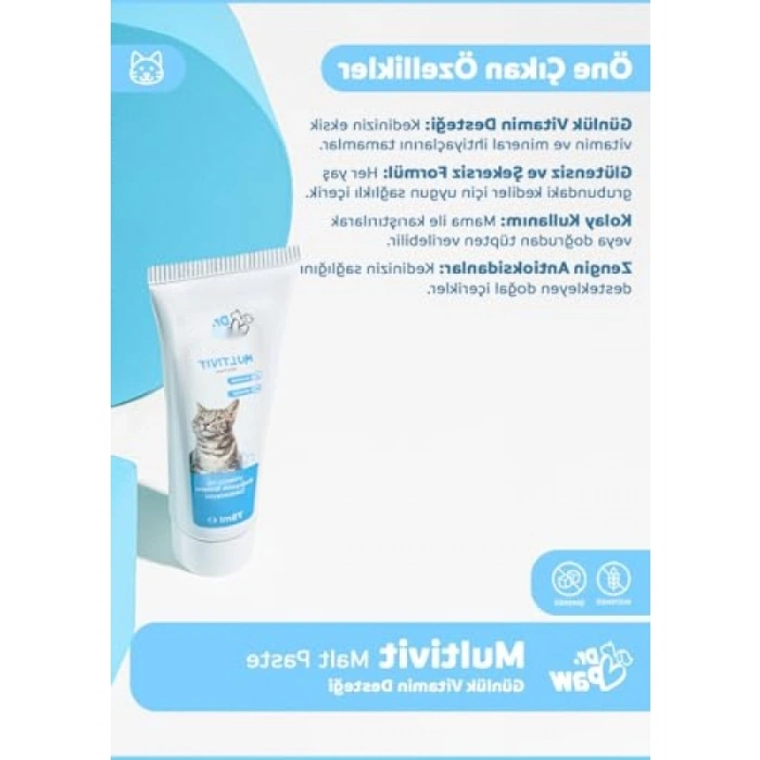 Glütensiz ve Şekersiz Vitamin Takviyesi (100 gr)