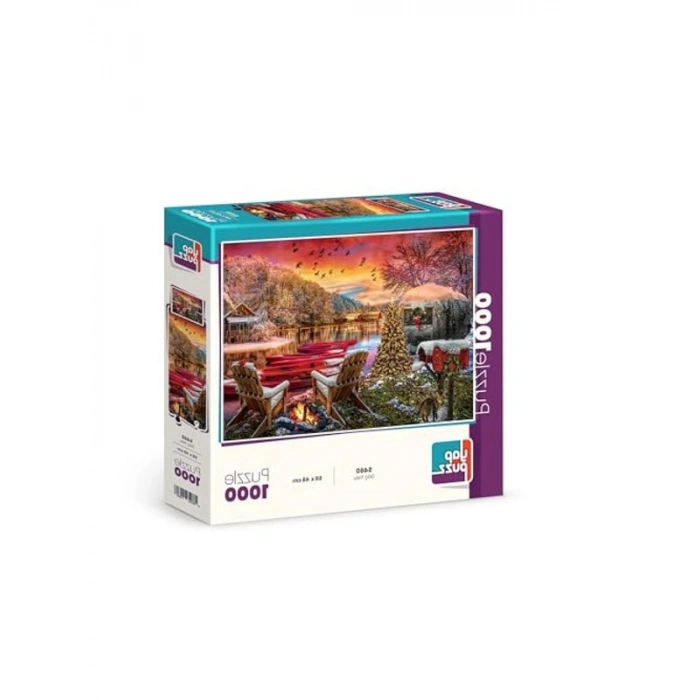 Göç Yolu Temalı 1000 Parça Puzzle, Eğlenceli Zeka Oyunları için