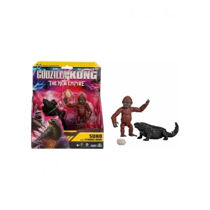 Godzılla x Kong Aksıyon Fıgur 15CM-35200 Suko With Titanus Doug