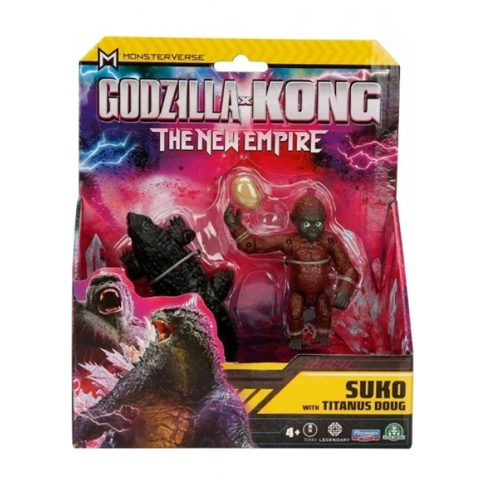Godzılla x Kong Aksıyon Fıgur 15CM-35200 Suko With Titanus Doug