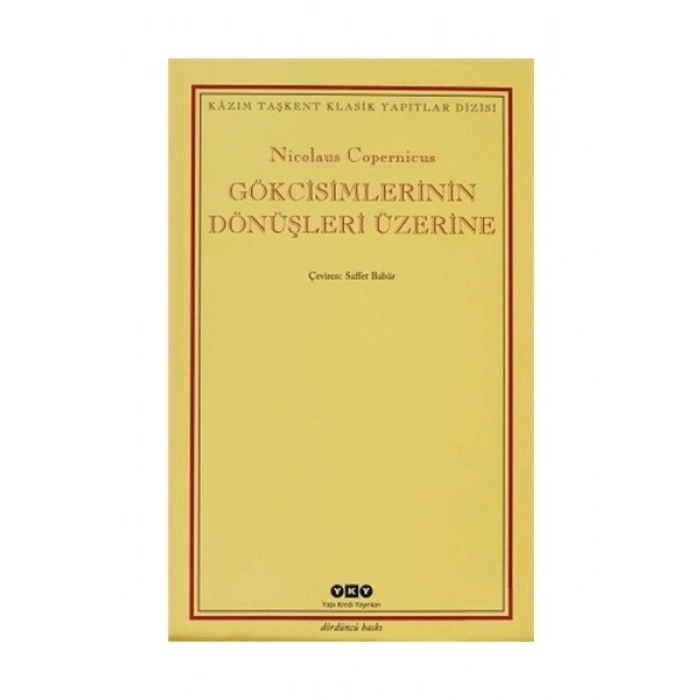 Gökcisimlerinin Dönüşleri Üzerine-Nicolaus Copernicus