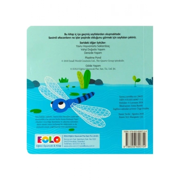 Gölde Yaşam (Hareketli Kitap & Kaydır Gör)