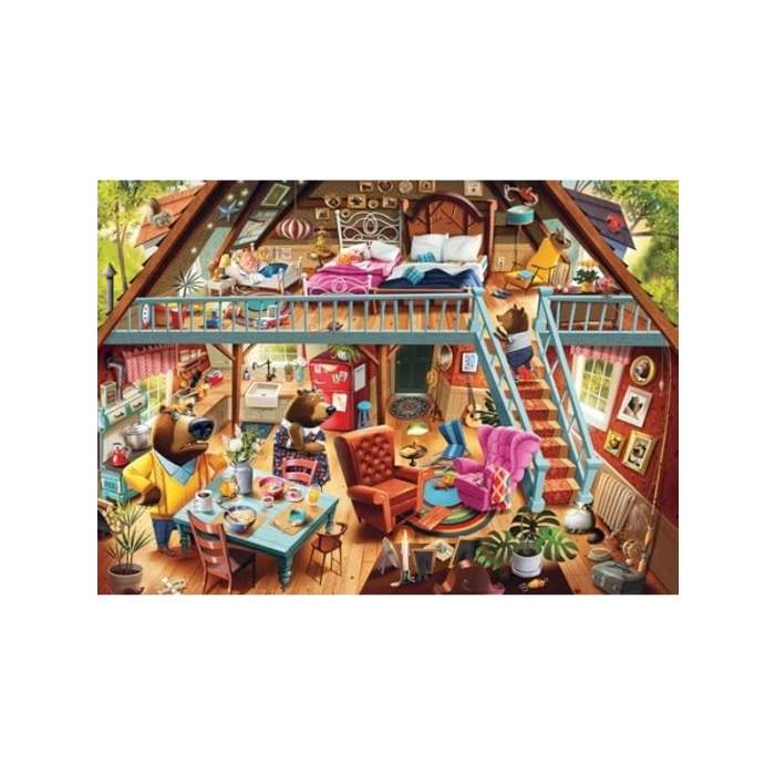 Goldilocks Temalı 1000 Parça Yapboz