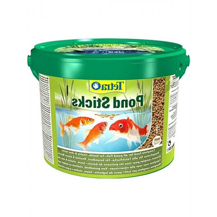 Gölet Balıkları İçin Sağlıklı Yemler, 10 litrelik Kova