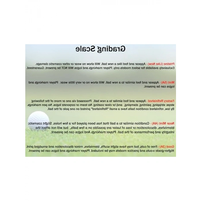 Golf Topları, 24lü Paket, Yeniden Yüklenebilir
