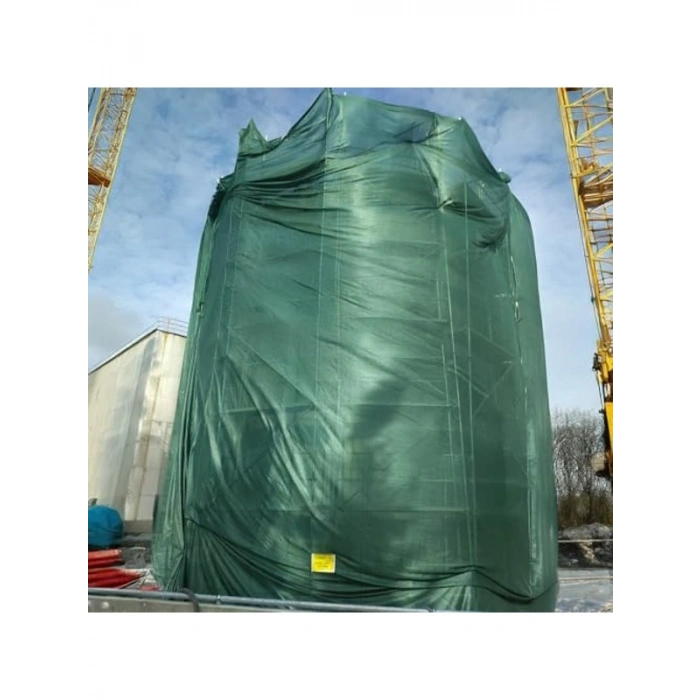 Gölgelik File, Yeşil İnşaat Filesi, 1.5 m x 3 m Ölçü